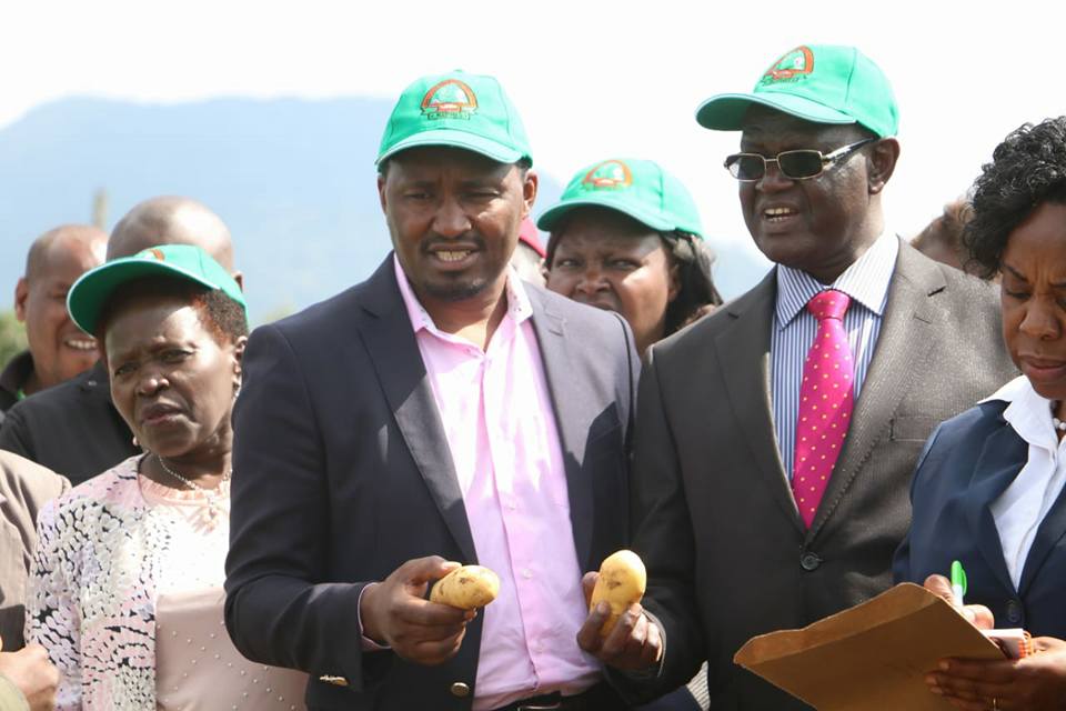 GOVERNOR KIRAITU BACKS INCREASED POTATO PRODUCTION